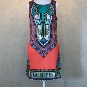 PINKY ABOVE THE KNEE DRESS SIZE SMALL